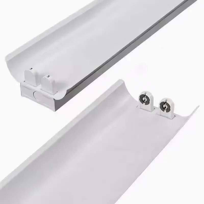 T8LED灯管底座全套光管支架分体式超亮1.2米LED灯管教室灯支架灯