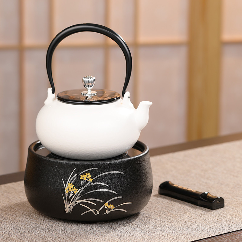 【莺歌烧正品】电陶炉静音茶炉竹节家用红外小型迷你烧水煮茶器