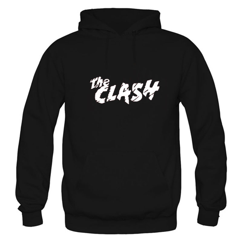 乐队纯棉厚实大码秋冬套头帽衫