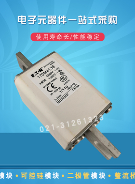 伊顿巴斯曼熔断器170M4069 4108 4109 4110 4111 4112 4113 4114