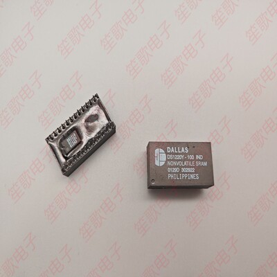 全新原装正品 DS1220Y-100IND 直插DIP-24 时钟芯片