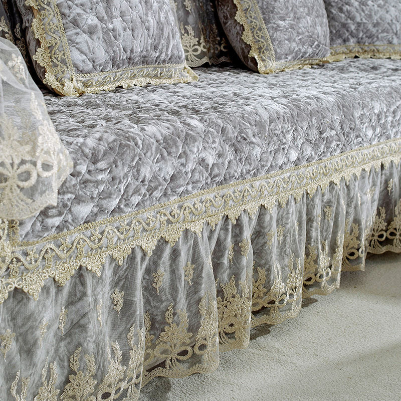 金丝绒沙发垫奢华高档四季通用