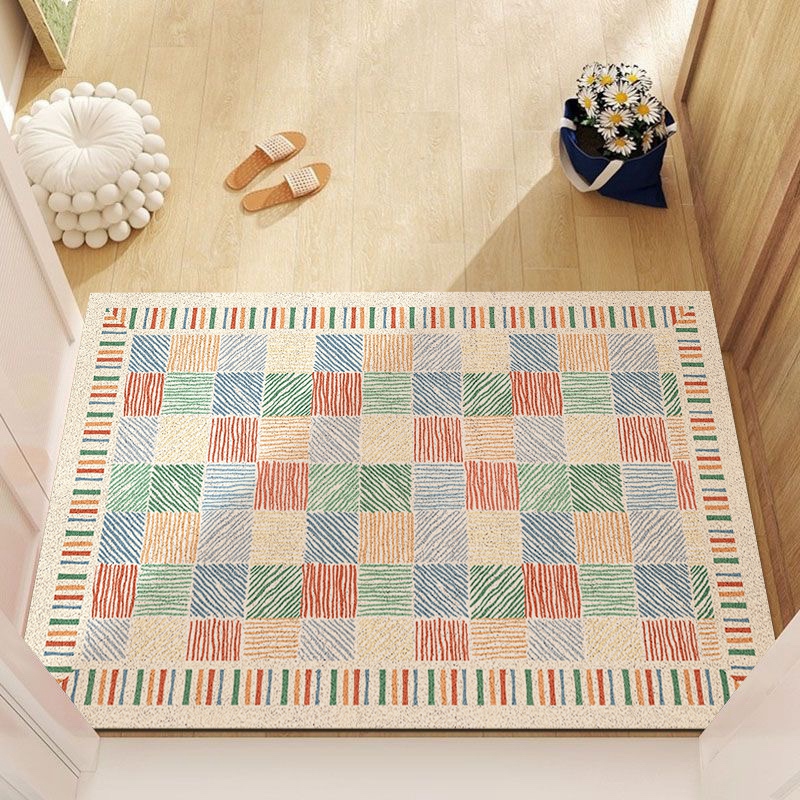 入户丝圈脚垫可裁剪耐脏脚垫玄关防滑蹭土门垫玄关门口可定制地垫