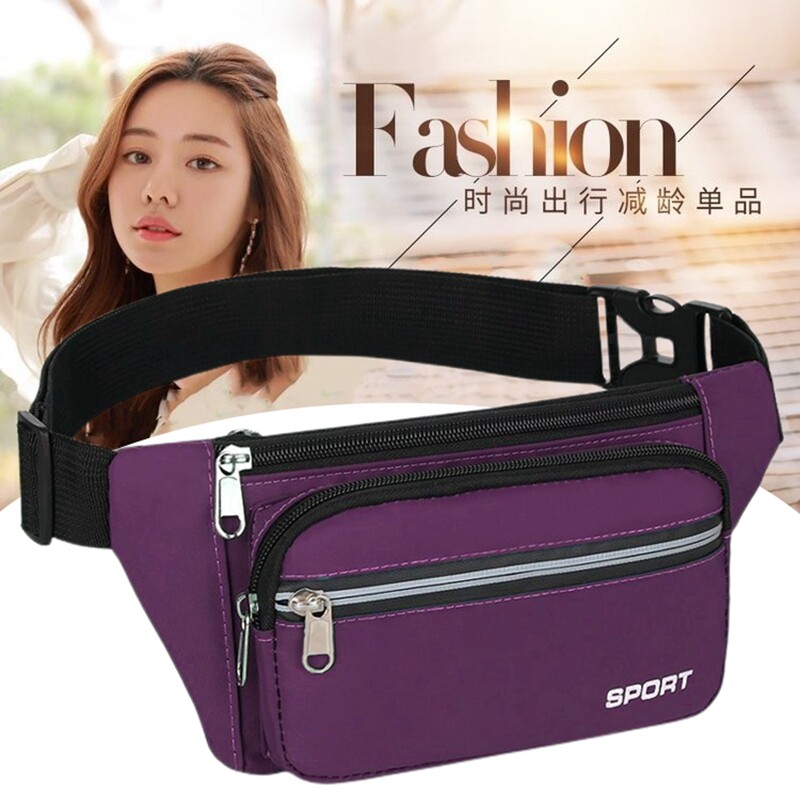 新款时尚手机腰包女款百搭洋气干活工作腰包收钱包休闲运动跑步包