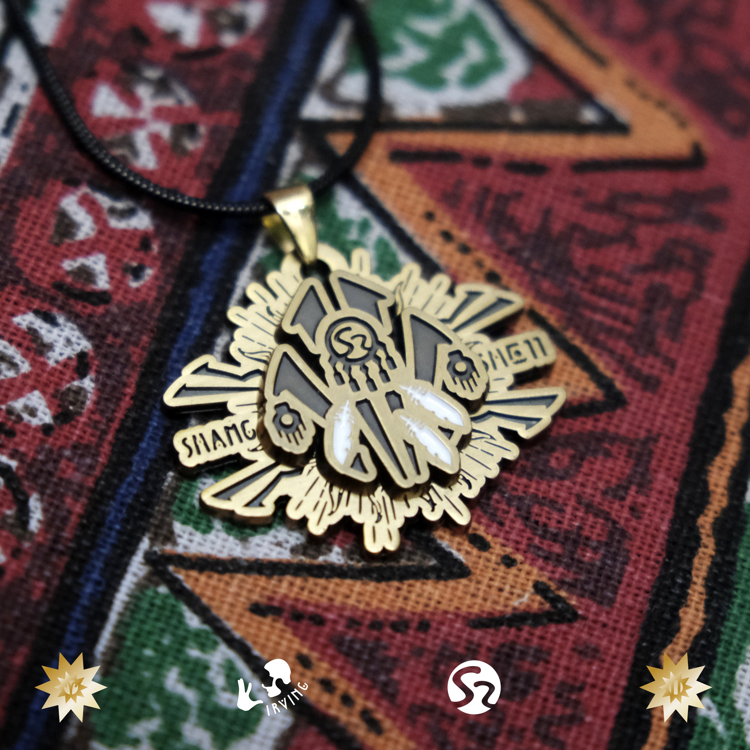 S2欧文上神印第安部落风项链