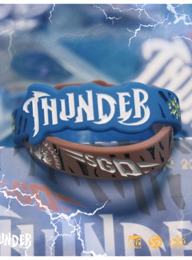 SAMPLE样品 亚历山大sga龙年限定系列手环 雷霆2号硅胶运动腕带