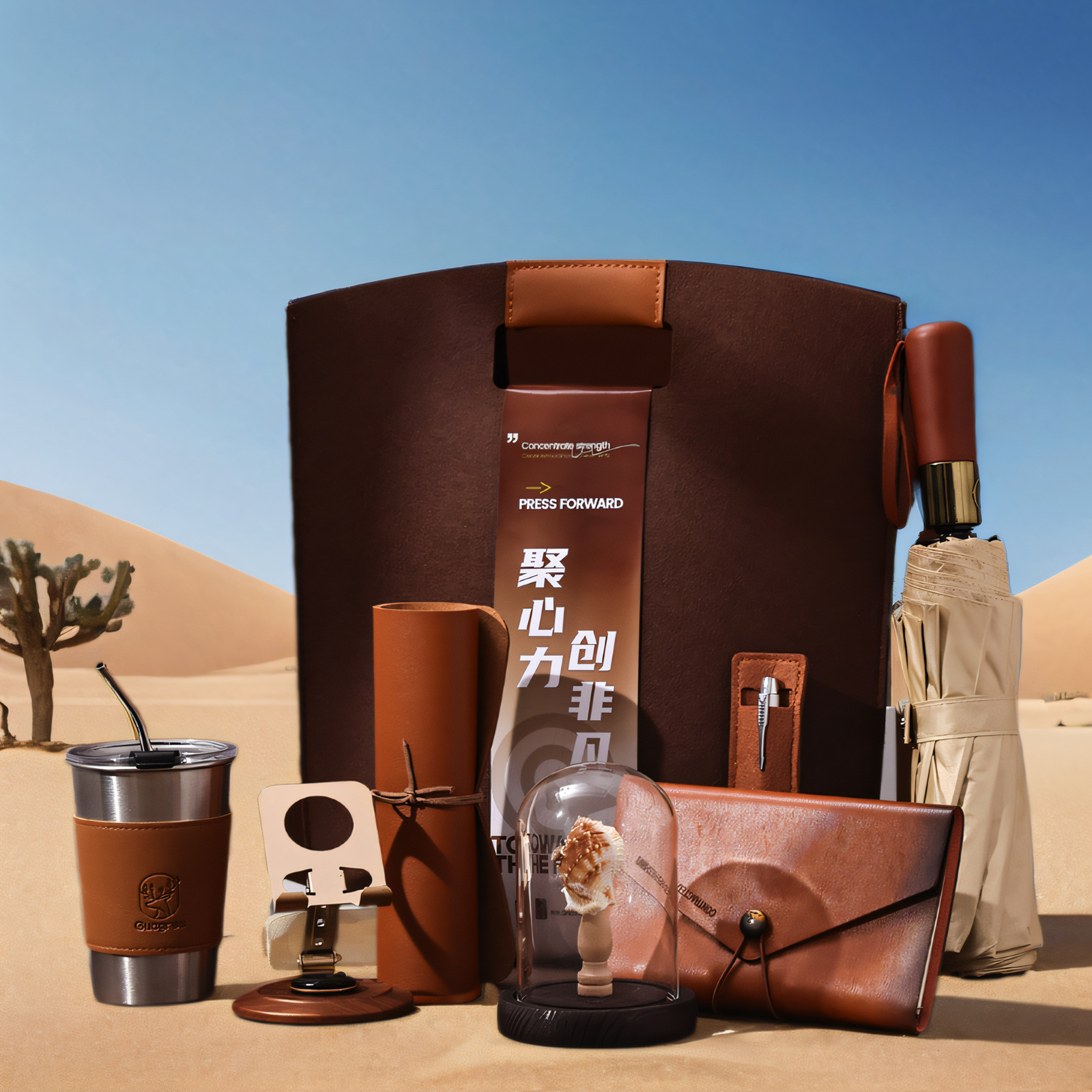 公司年会伴手礼企业定制logo