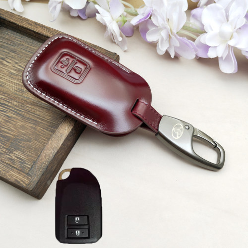 专用丰田威驰YARiSL致享Hiace致炫X真皮钥匙套SPADE雅力士车包扣