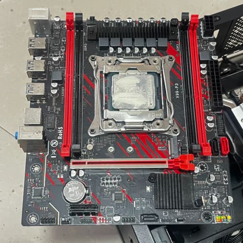 议价昂讯X99-P3主板 带CPU-E5-2673v3图片