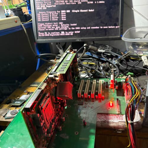 议价PEAK872VL2 REV D 送CPu 内存成色好 功能