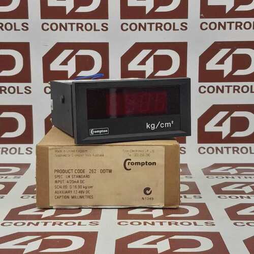 议价262Ddtw Crompton Panel Meter 420Ma Auxilary 24Vdc Open