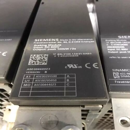 议价100KW电源6SL3100-1AE31-00(简介电子）
