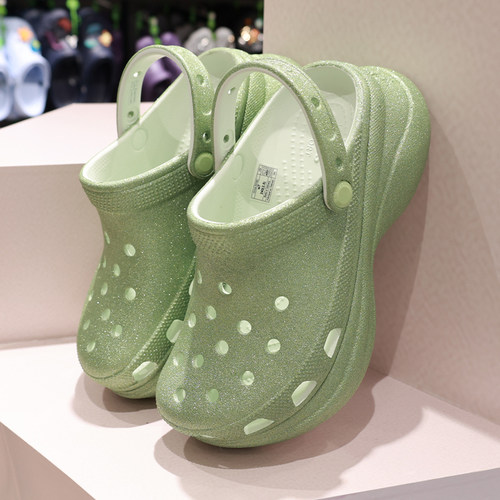 CROCS洞洞鞋女鞋小鲸鱼两项