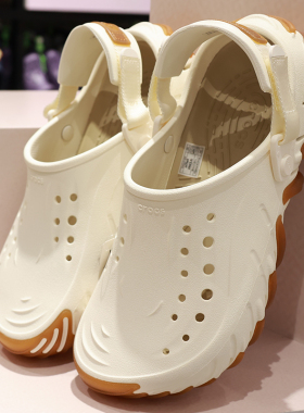 Crocs洞洞鞋卡洛驰男女鞋波波坦克酷炫户外包头沙滩凉拖鞋211675