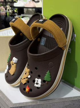 卡骆驰亲子款卡洛班洞洞鞋Crocs