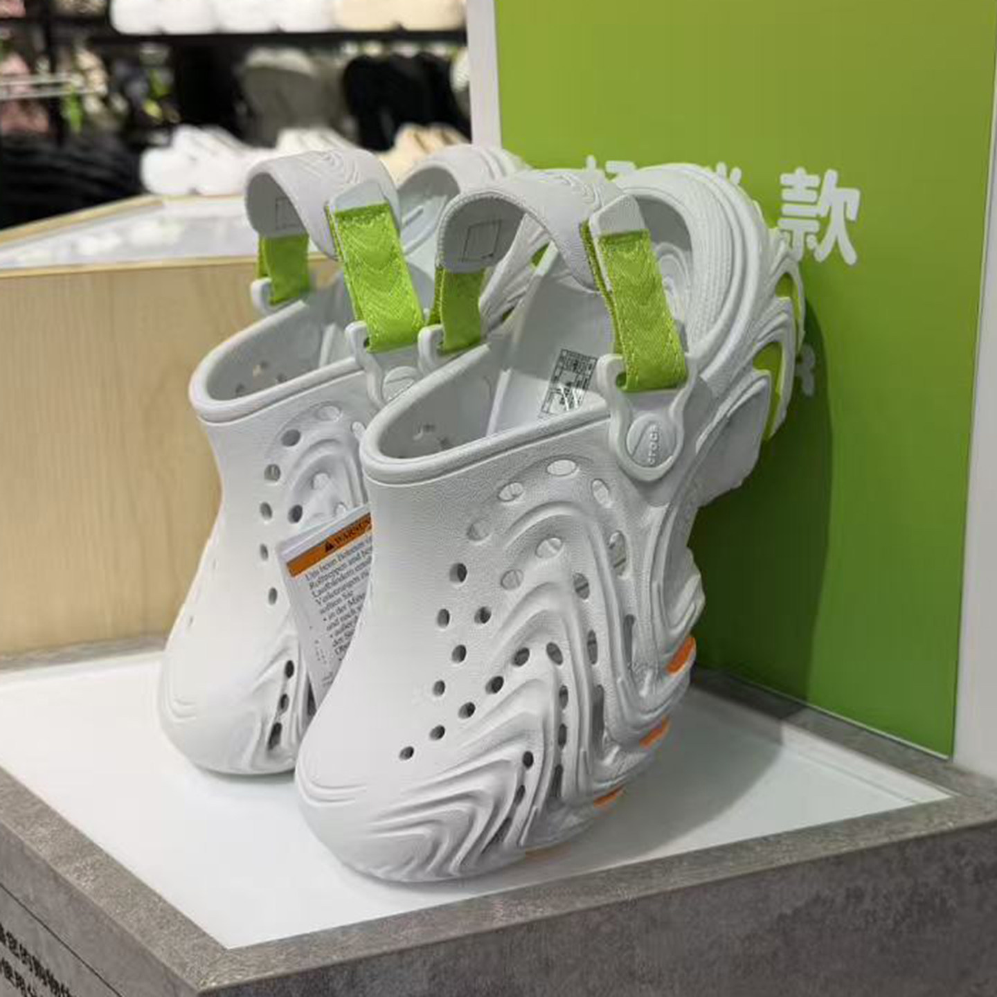 卡骆驰波波2.0沙滩洞洞童鞋Crocs