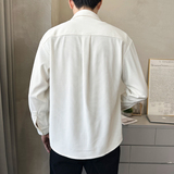 主推店主风抖音直播春秋新款潮牌坑条长袖衬衫男CS001-P45，男装衬衫，电商D211