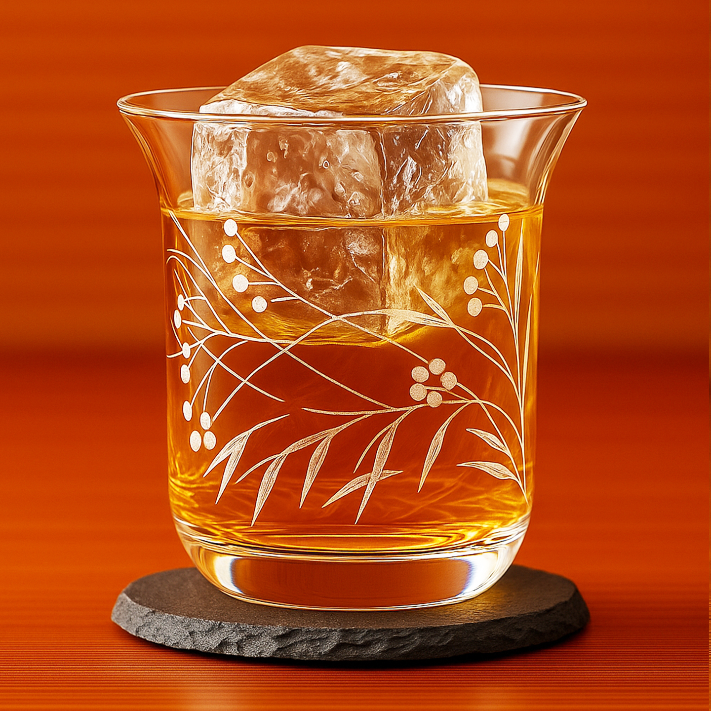 小花威士忌鸡尾酒杯酒吧灵魂