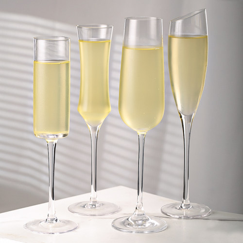 水晶玻璃酒杯酒吧灵魂北欧香槟杯