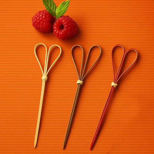 灵魂创意心形酒签天尼橄榄水果