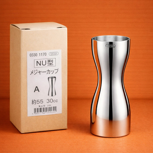 酒吧灵魂日本原装进口YUKIWA专业版30-55ml一体式量酒器量杯