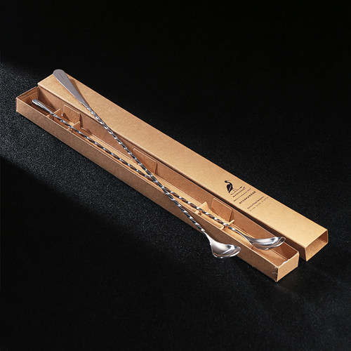 御品级抛光细螺纹33cm搅棒调酒师