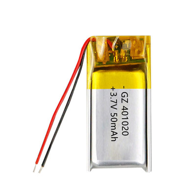 301020聚合物锂电池40mAh 3.7V 401020 501020 301025