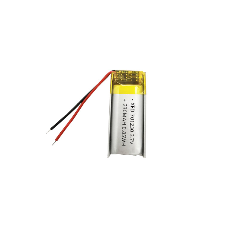 701230聚合物锂电池230mAh诱鱼器蓝牙耳机按摩器录音笔3.7V电池
