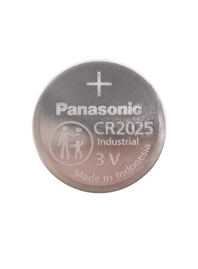 1粒价 松下CR2025纽扣电池 3V工业装血氧仪GPS定位器 165mAh扣式
