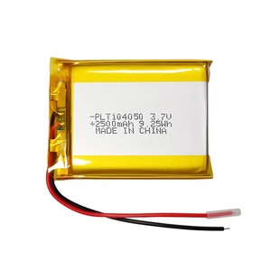 104050聚合物电池3.7V 2500MAH 腰部按摩仪 LED台灯锂电池