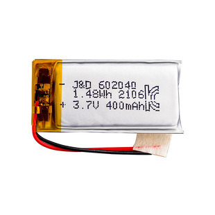 602040聚合物锂电池400mah 3.7V优势可做A品蓝牙耳机 LED灯
