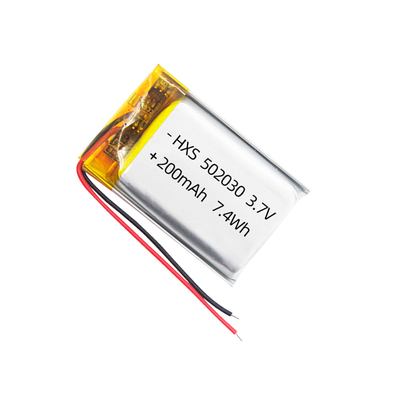 502030聚合物锂电池3.7V电动手抛飞机美容仪性用品电动玩具锂电池