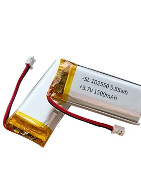 现货102550聚合物锂电池1500容量净水器 美容仪可充电池