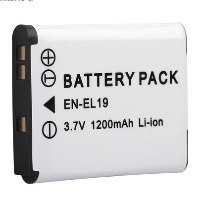 深孚 工厂 适用于尼康Nikon EN-EL19电池 ENEL19数码相机电池