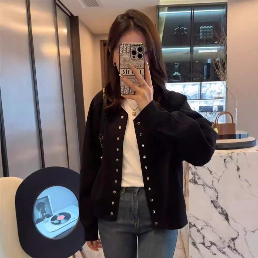 百搭棒球服外套女2024年秋季新款洋气显瘦卫衣开衫小个子精致短款