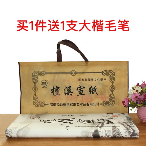 檀溪生宣宣纸书法国画四尺六尺