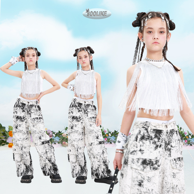 jazz儿童嘻哈街舞潮服炸街走秀