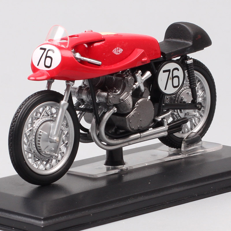 1:24伊达雷利gilera吉雷拉76号duke复古仿真摩托车motogp赛车1954