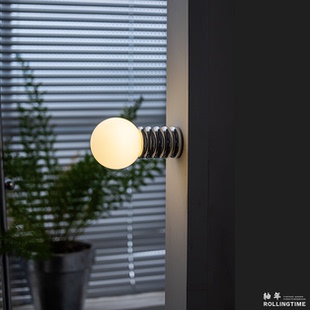 轴年 time 复古铝壁灯 简约过道餐厅床头镜前氛围吸顶灯 Rolling