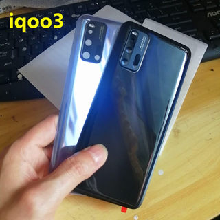 适用iqoo3原装后盖玻璃iqoo NEO3手机电池盖后壳iqoo5后盖后玻璃5