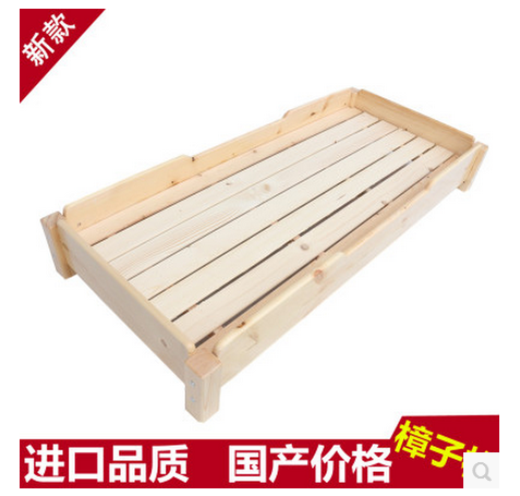 樟子松幼儿园实木床午睡床