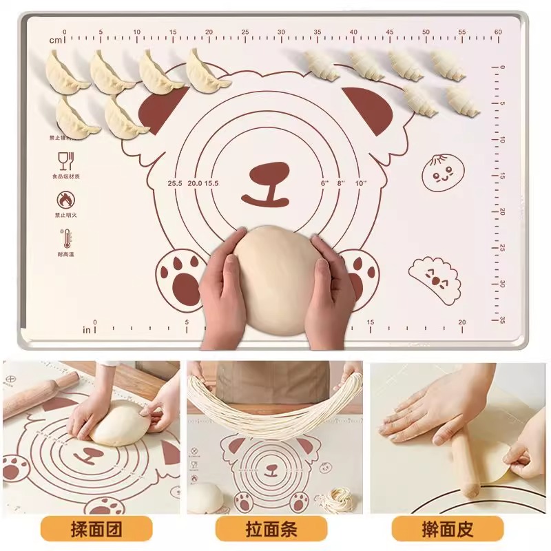 硅胶垫面板加厚揉面垫子大号