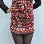 腹带佳木带收腹直肌塑形 古法扎肚产后收腹带Jamu裙式 民族风情