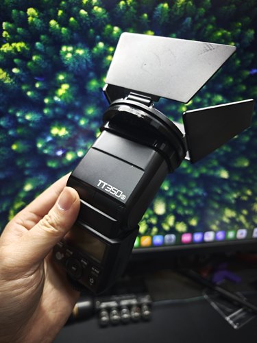 神牛V350/TT350闪光灯转接环