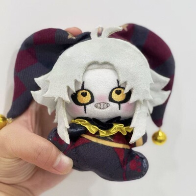 原创怪胎马戏团pierrot属性10cm棉花娃娃可爱公仔