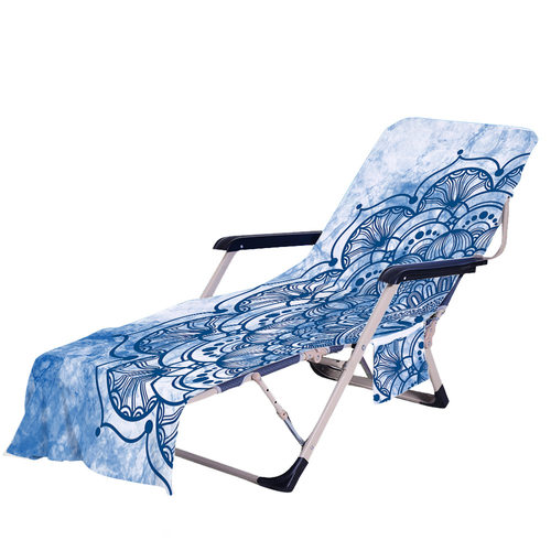 彩色几何印花沙滩椅套民族风格