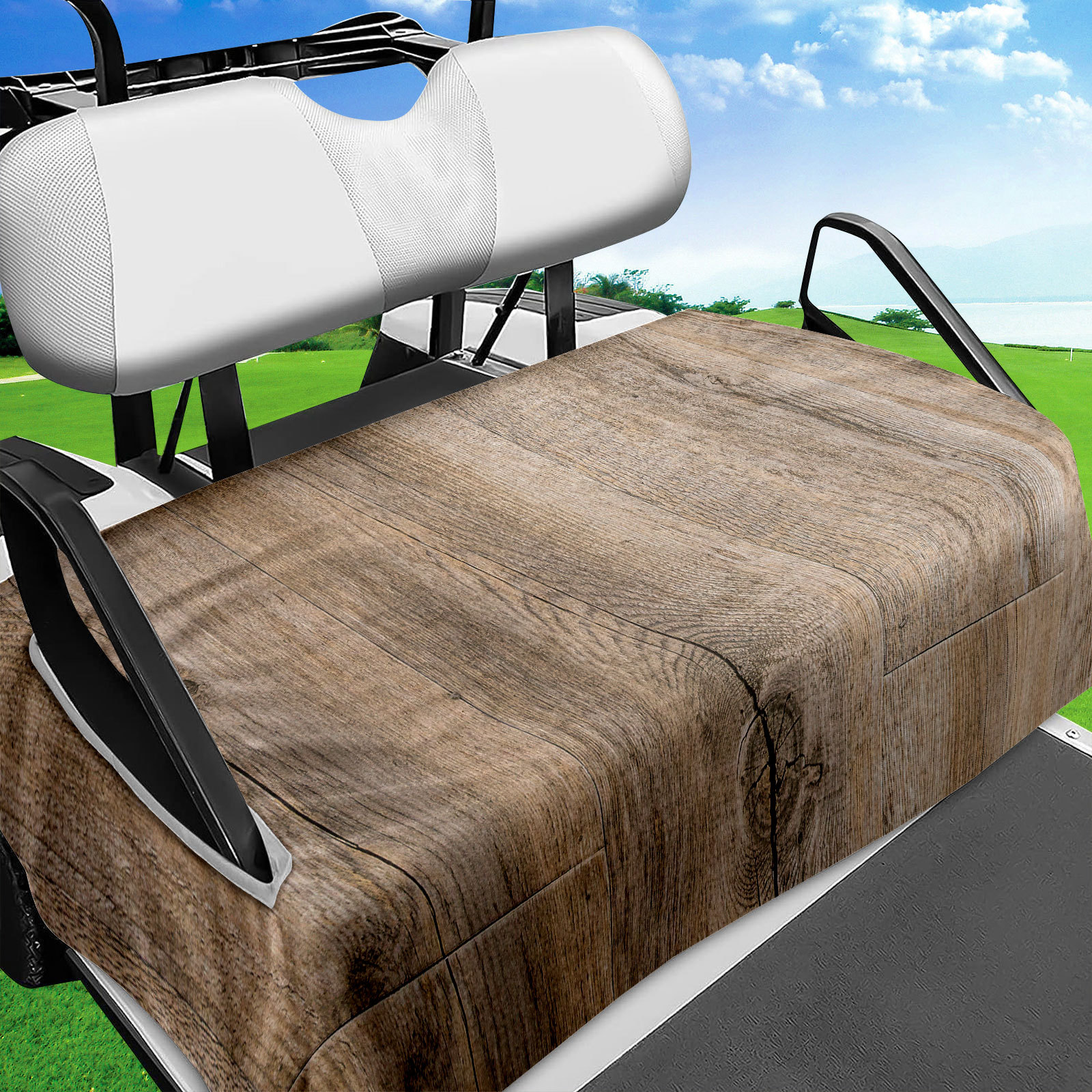 高尔夫球车座椅套墙款印花坐垫