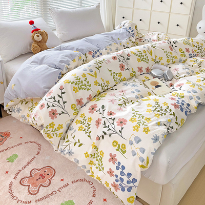 60支a类纯棉被套全棉被罩可定做