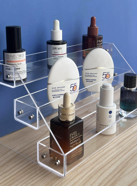 美甲甲油胶展示架亚克力色素小瓶acFc色素收纳架化妆品陈列架定制