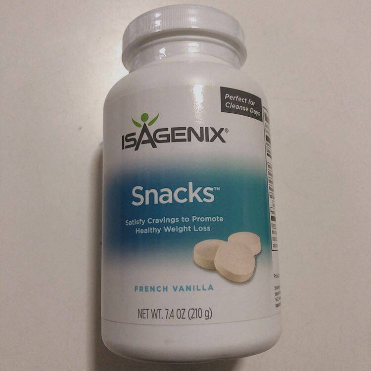 小肥轩美国代购 Isagenix Snacks 爱身健丽代餐点心 零食片包邮